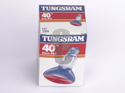 Крушка рефлекторна - червена Е27-R63                                                                                                                                                                                                                                                                        